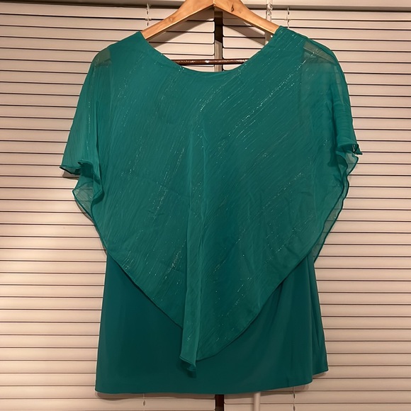 Turquoise blouse - Picture 6 of 9